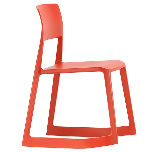 Vitra Tip Ton chair, poppy red | Pre-used design | Franckly
