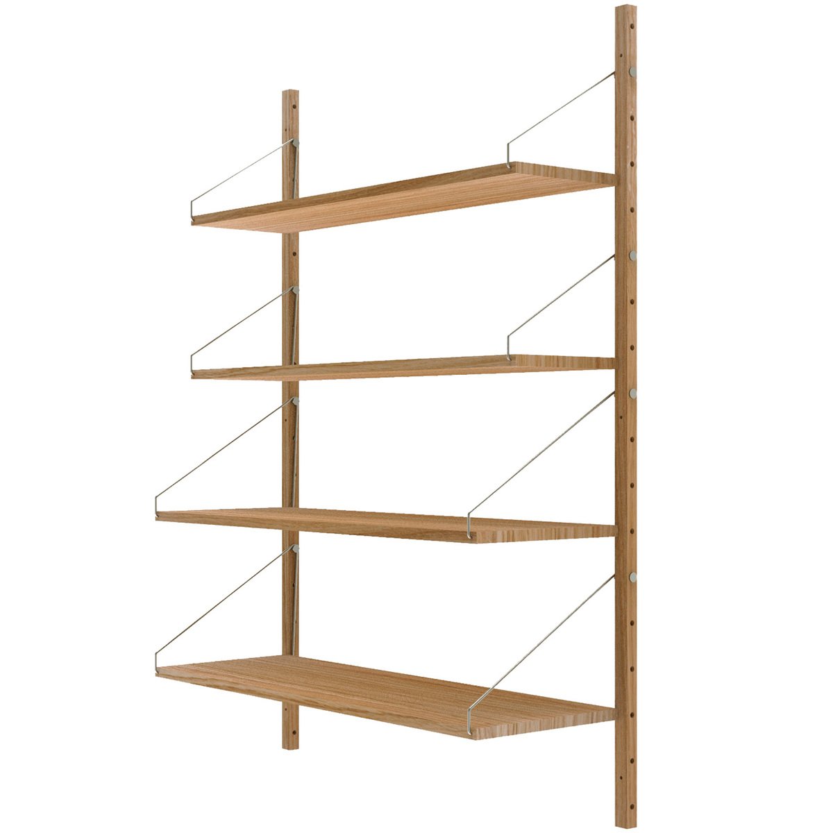 Frama Shelf Library Wall H1148, Style Selections Wood Wall Mounted Shelving