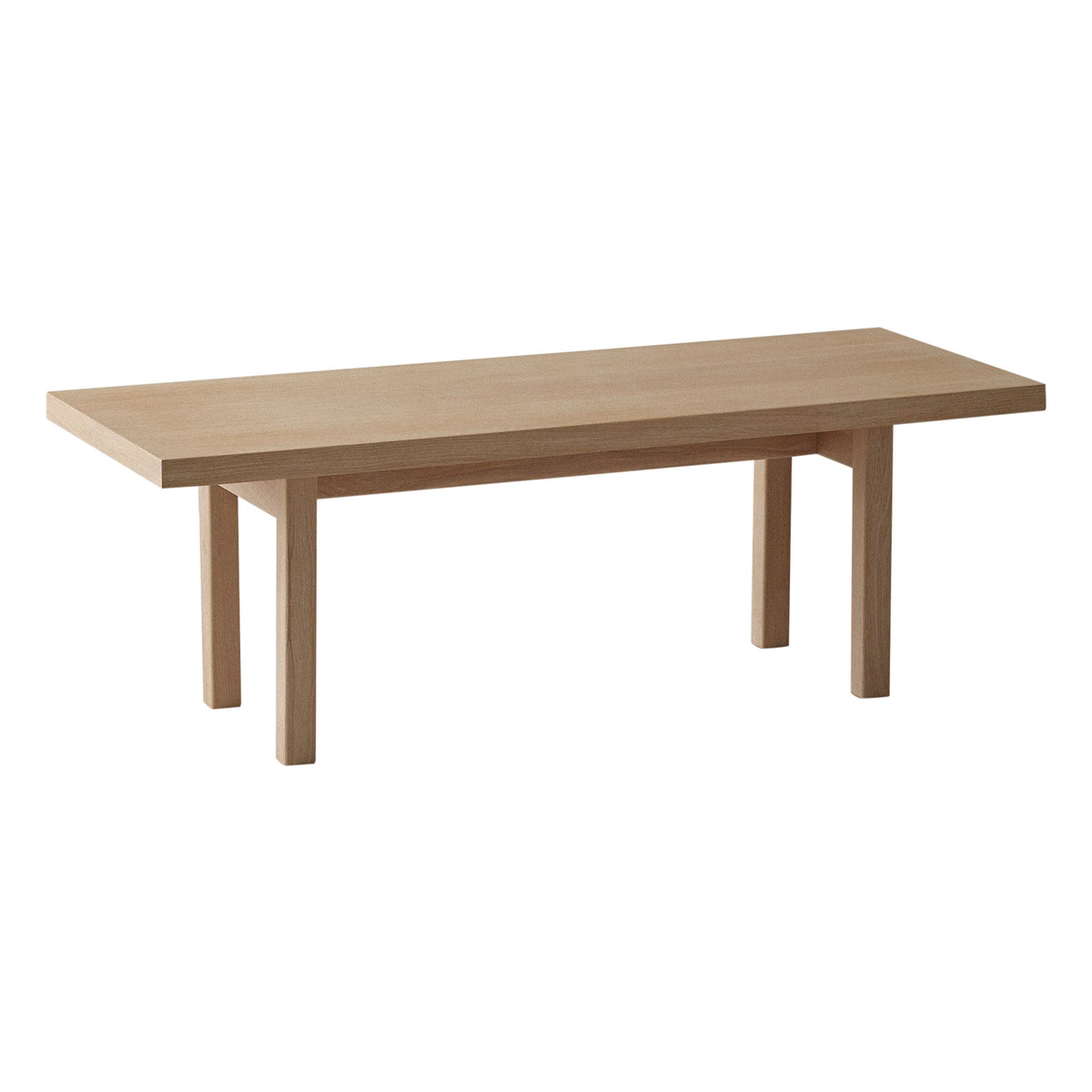 Ornäs Studio coffee table, light lacquered oak Preused design Franckly