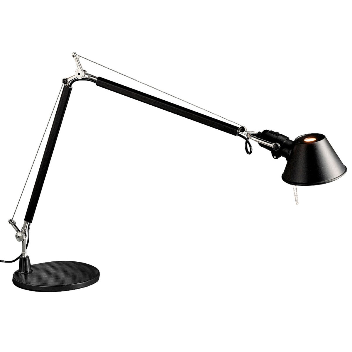 Artemide Tolomeo Table Lamp Black, Artemide Tolomeo Table Lamp Mini Black