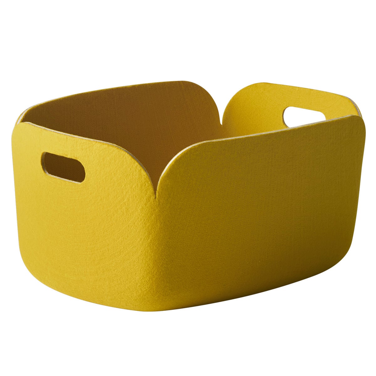 Muuto Restore storage basket, yellow Preused design Franckly