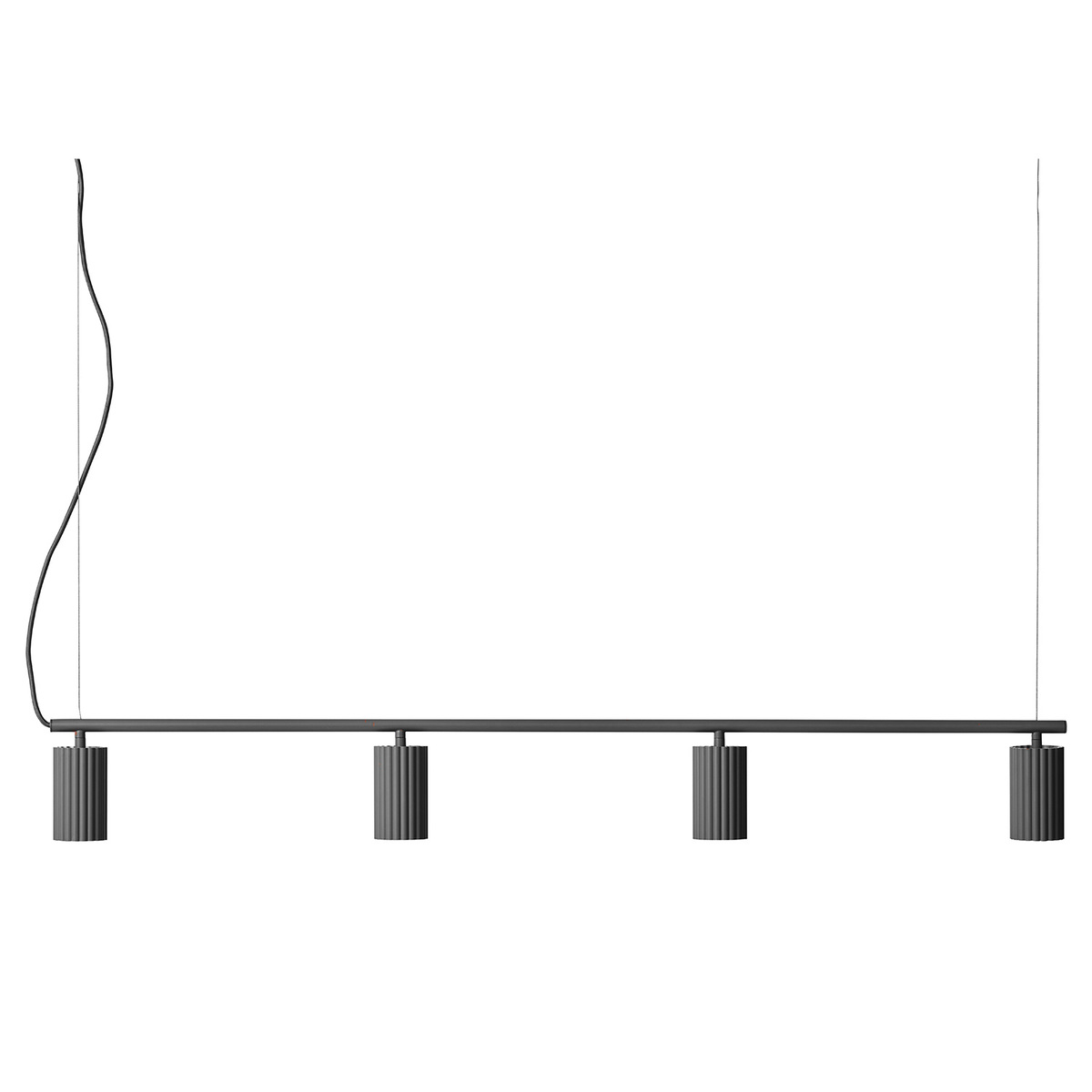 Pholc Donna Line 120 pendant, black ink | Finnish Design Shop UK