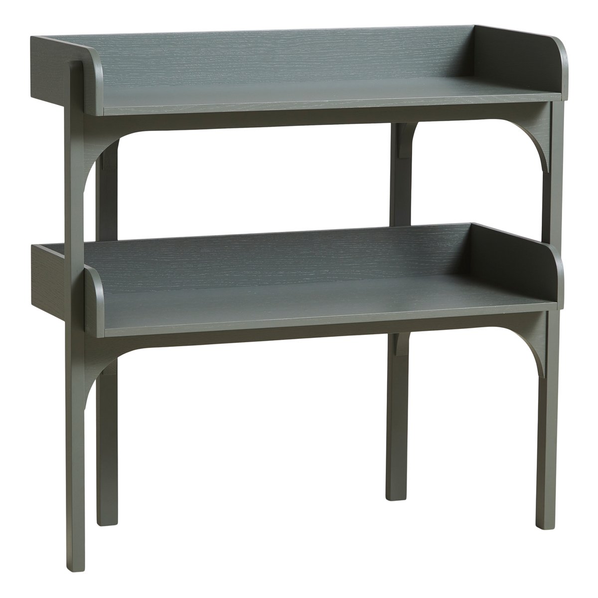 Woud Utility shelf, dusty green oak Preused design Franckly