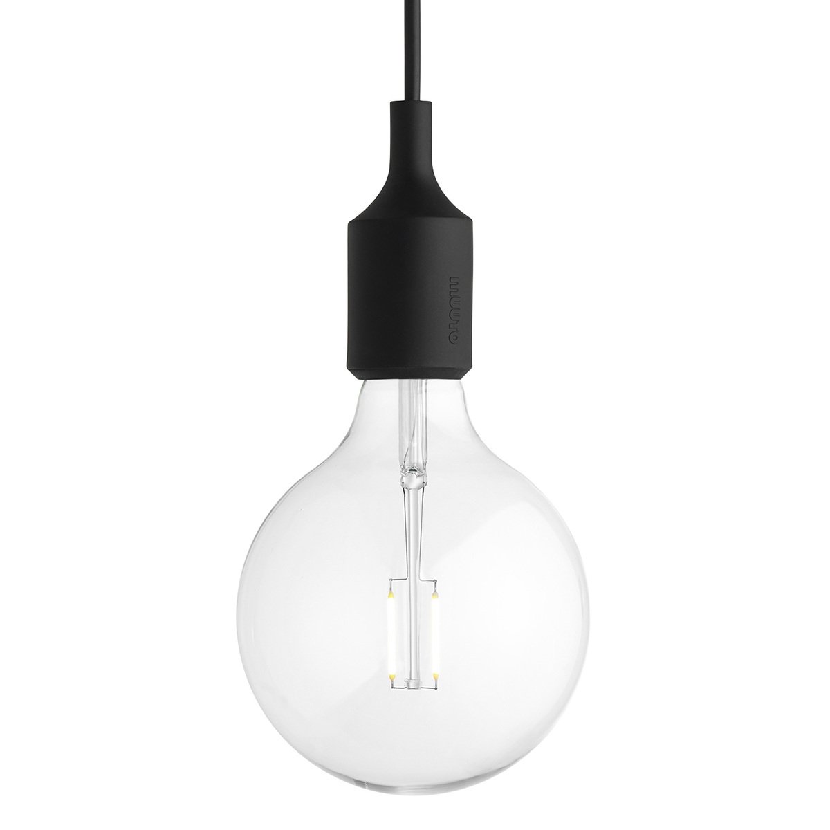 perle ærme Marty Fielding E27 LED pendant, black | Finnish Design Shop