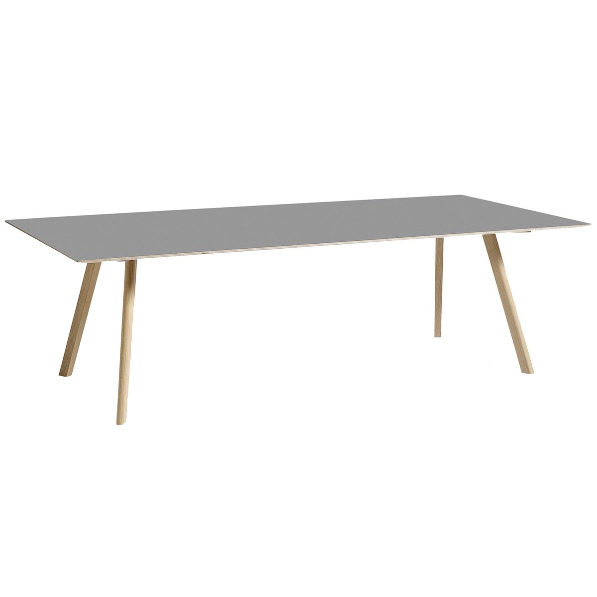 HAY CPH30 table, 250 x 120 cm, lacquered oak - grey lino Finnish Design Shop IE