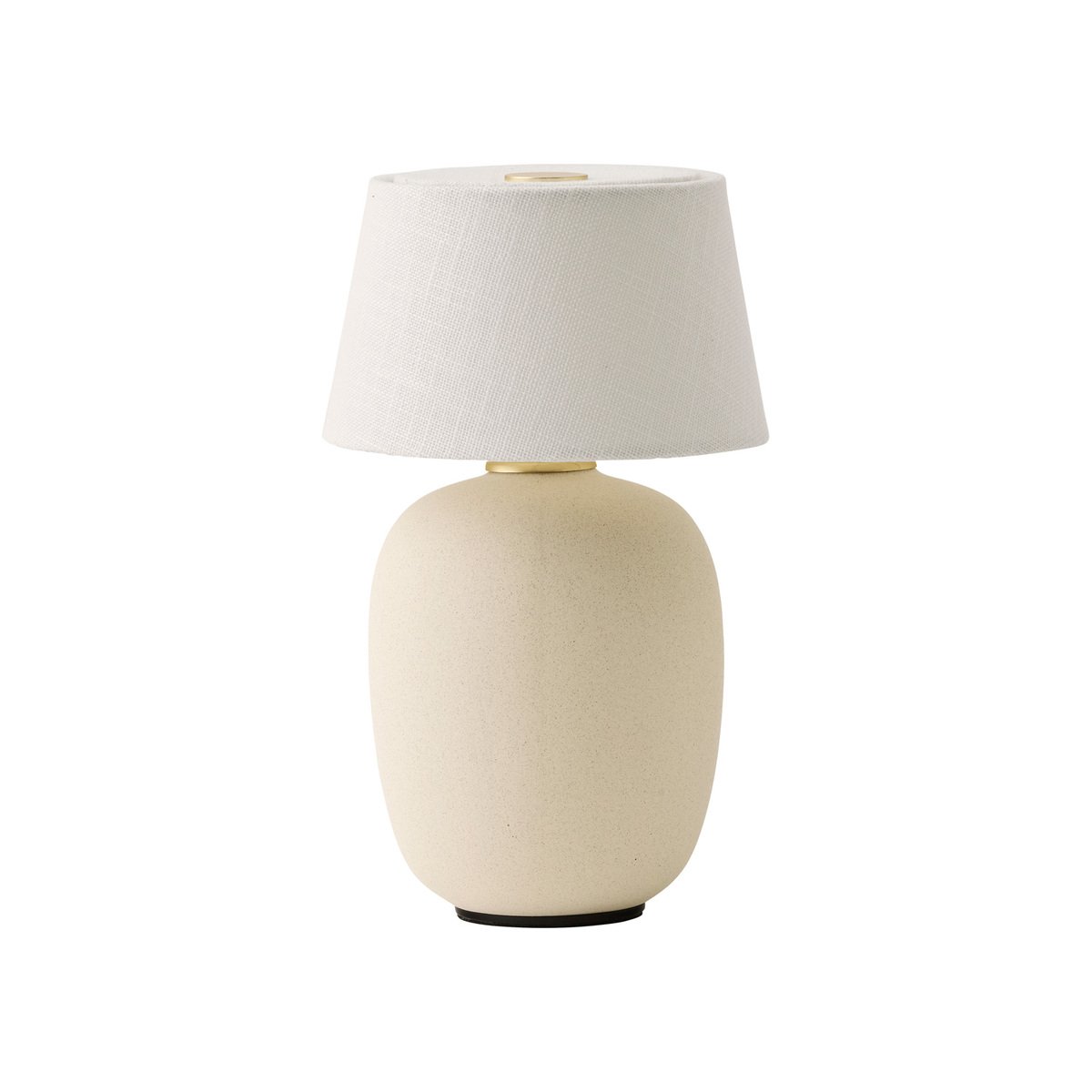 Audo Copenhagen Torso Portable table lamp, sand | Pre-used design ...