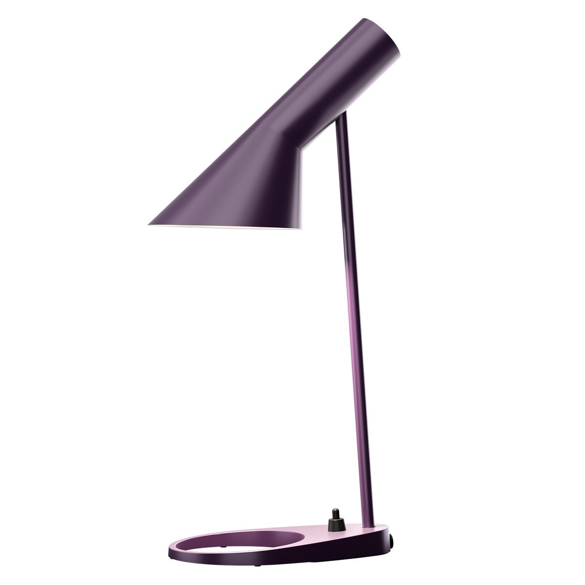 Louis Poulsen Aj Mini Table Lamp, Aubergine