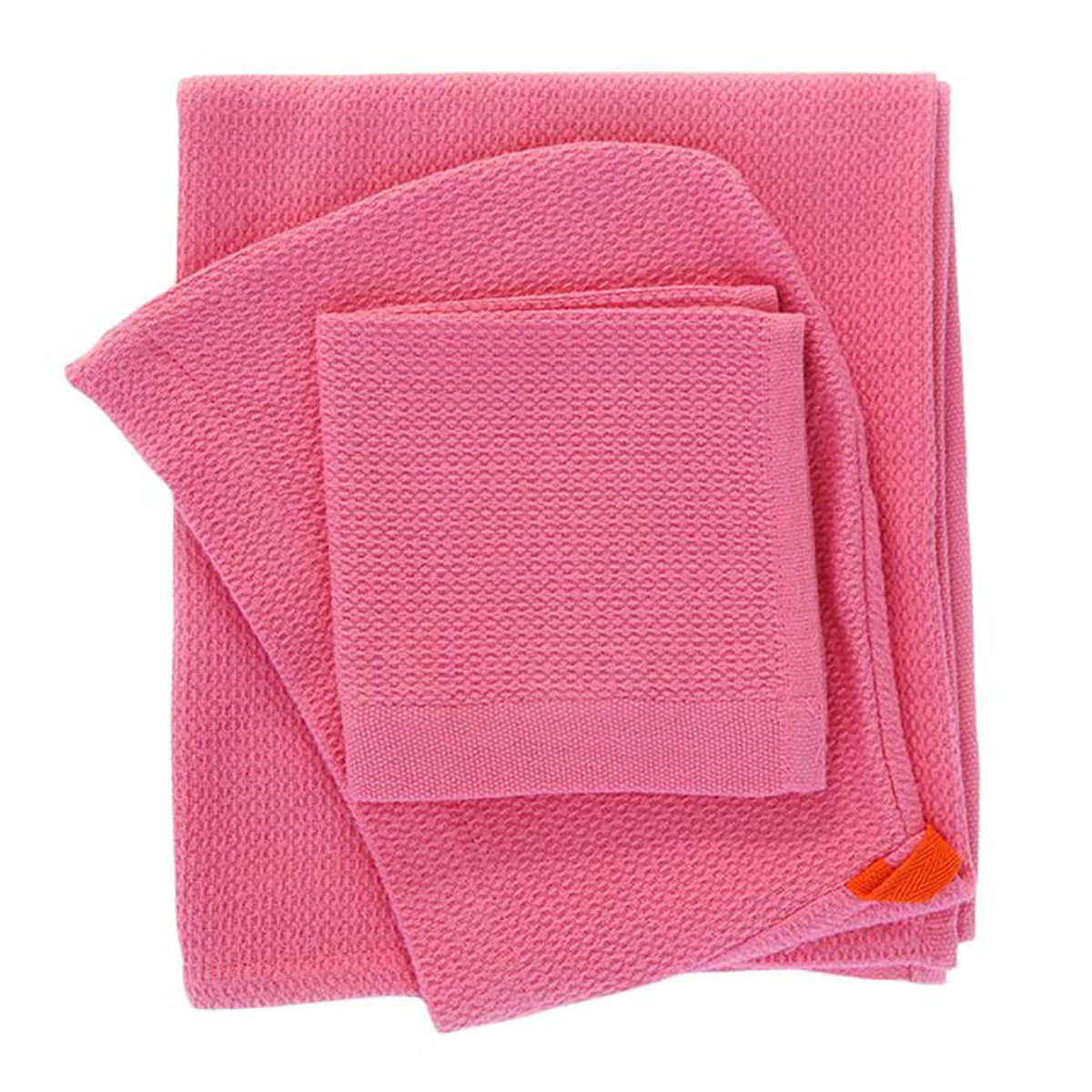 baby hooded towel and washcloth set