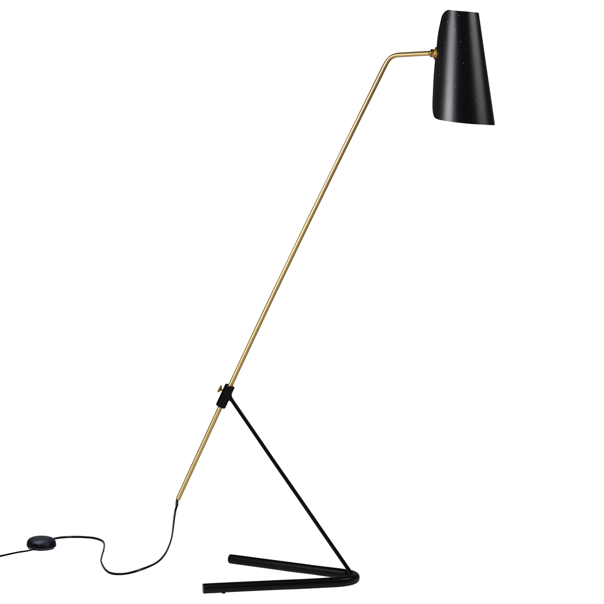 Sammode G21 Floor Lamp, Perforated Black