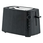 Alessi Plissé toaster, black