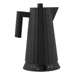 Alessi Plissé vedenkeitin lämmönsäädöllä, 1,7 L, musta