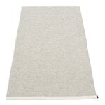 Plastic rugs, Mono rug, 85 x 160 cm, fossil grey, Gray