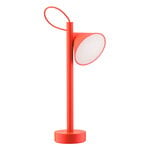 Alessi Tsumiki Tischleuchte, tragbar, rot-orange