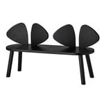 Nofred Mouse bench, black