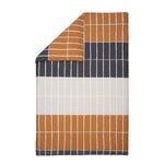 Marimekko Copripiumone Tiiliskivi, 150 x 210 cm, marrone scuro - beige - g