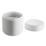 Alessi Birillo cotton swabs holder, white