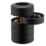 Alessi Porte-capsules de café expresso Plissé, noir