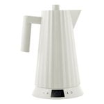 Alessi Plissé vedenkeitin lämmönsäädöllä, 1,7 L, valkoinen