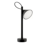 Alessi Lampada da tavolo portatile Tsumiki, nero