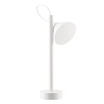 Alessi Lampe de table portable Tsumiki, blanc