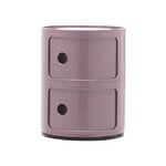 Kartell Componibili säilytyskaluste, 2-osainen, mauve