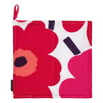 Marimekko Pieni Unikko pot holder, white - red