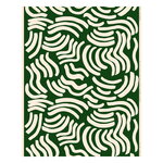 Hyräily coated fabric, green - cotton