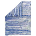 Copripiumone Siluetti, bianco naturale - blu Copripiumone Siluetti, bianco naturale - blu