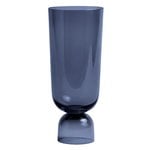 Bottoms Up vase, L, navy blue