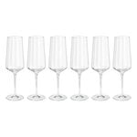 Wine glasses, Bernadotte champagne glass, 6 pcs, Transparent