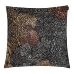Poronjäkälä tyynynpäällinen 50 x 50 cm, musta-ruskea-harmaa Poronjäkälä tyynynpäällinen 50 x 50 cm, musta-ruskea-harmaa