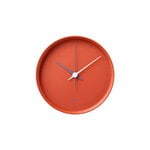 Georg Jensen Henning Koppel wall clock, 22 cm, red