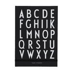 Design Letters ABC notebook, black