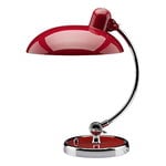 Table lamps, Kaiser Idell 6631-T Luxus table lamp, ruby red, Red