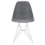 Vitra Eames DSR tuoli, granite grey - valkoinen