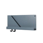 Mensola Folded, grigio blu, piccola