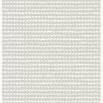 Räsymatto linen fabric, white - grey Räsymatto linen fabric, white - grey