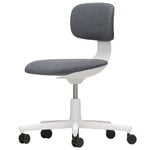 Rookie task chair, blue grey melange - light grey