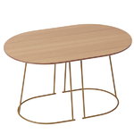 Airy coffee table, small, Oregon pine Airy coffee table, small, Oregon pine