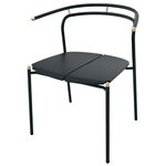 AYTM Novo dining chair, black - gold