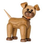 Figuriner, Happy The Dog figurin, Brun