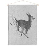 White-Tailed Deer art textile White-Tailed Deer art textile
