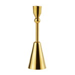 Pirouette candle holder 1, brass Pirouette candle holder 1, brass