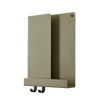 Muuto Folded shelf, olive, vertical