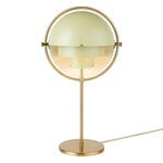 Lighting, Multi-Lite table lamp, brass - desert sage, Gold