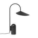 Arum table lamp, black