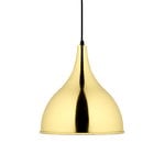 Pendant lamps, Silhuet pendant, polished brass, Gold
