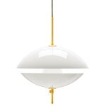 Fritz Hansen Clam riippuvalaisin, 44 cm, opaali