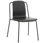 Dining chairs, Studio chair, black, Black