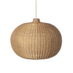 Ferm Living Braided Belly riippuvalaisin, luonnonvärinen